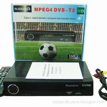 1080P Full HD MPEG4 H.264 PVR DVB-T2 Receiver/Decoder